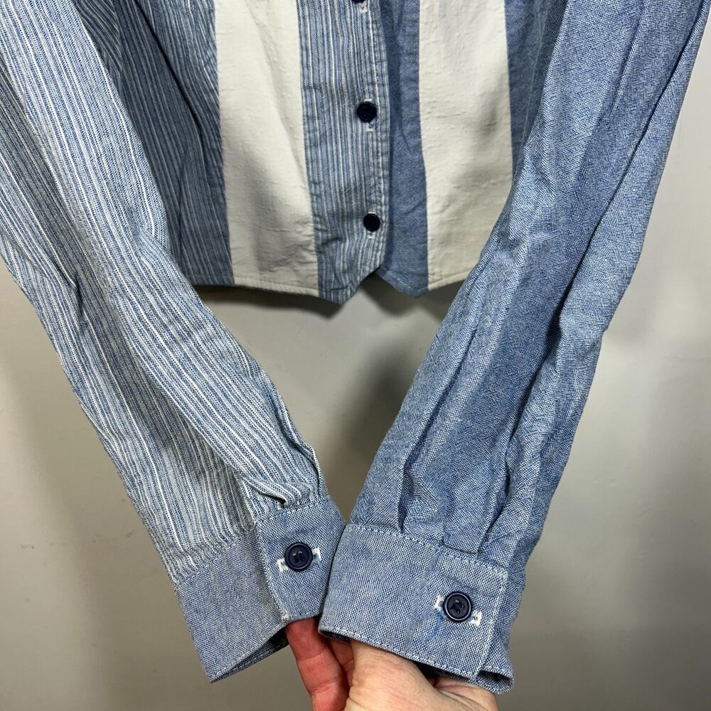Vintage Western 1849 Authentic Ranchwear Shirt M Arrow Feather Stud Detail USA - Picture 7 of 10